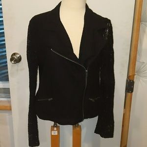 Off-Set Zipper Jacket